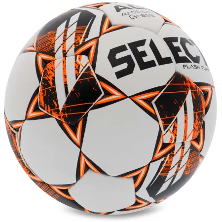 Football Ball Select SELECT FLASH TURF V23 White Orange (Original)