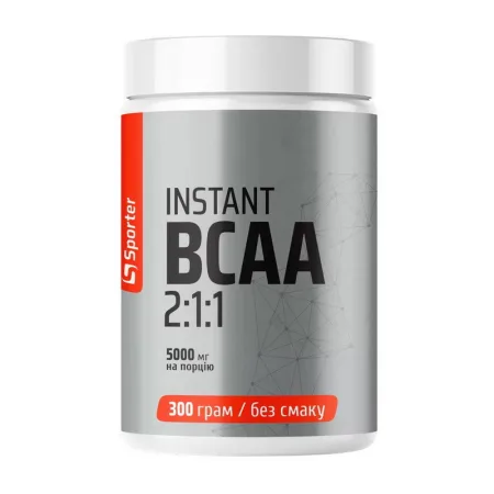 Instant BCAA 2:1:1 - 300 г без смаку