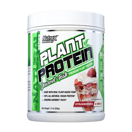 Plant Protein - 536 г Полуничний крем