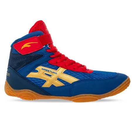 Борцовки Wrestling MARATON W4010-3 синій-червоний - 40