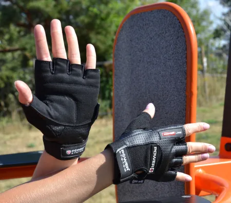 Рукавички для фітнесу Power System PS-2500 Power Plus Black - M