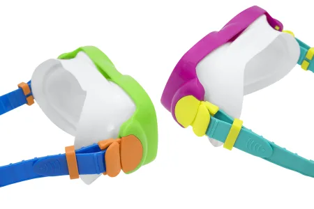 Набір маска + трубка для плавання BESTWAY 7+ 24035 зелено-синій