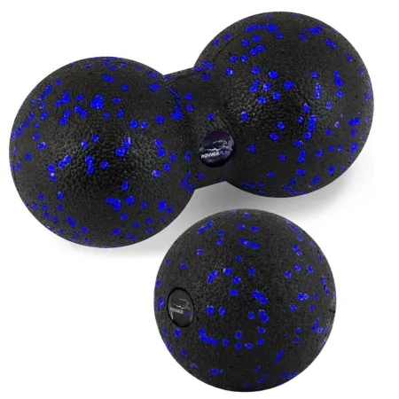 Набір м'ячів для масажу та йоги PowerPlay PP_4090 EPP (комплект з 2 штук) Blue